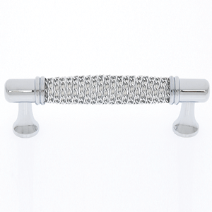  JVJ Hardware 96MM C/C Chrome Chain Maille Pull 