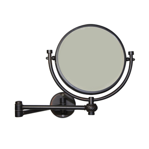 Allied Brass 8-inch Wall Mounted Makeup Mirror with 5X