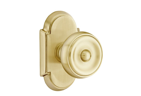 Emtek Brass R&R Antique Brass BackPlate for Cabinet Hardware Knob 2-1/2  Diameter